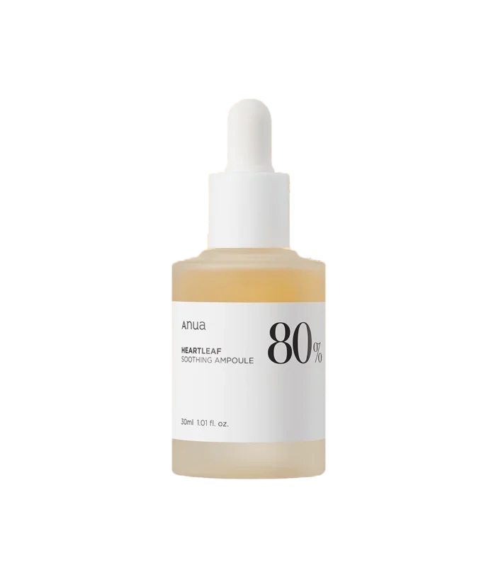 ANUA HEARTLEAF 80% MOISTURE SOOTHING AMPOILE