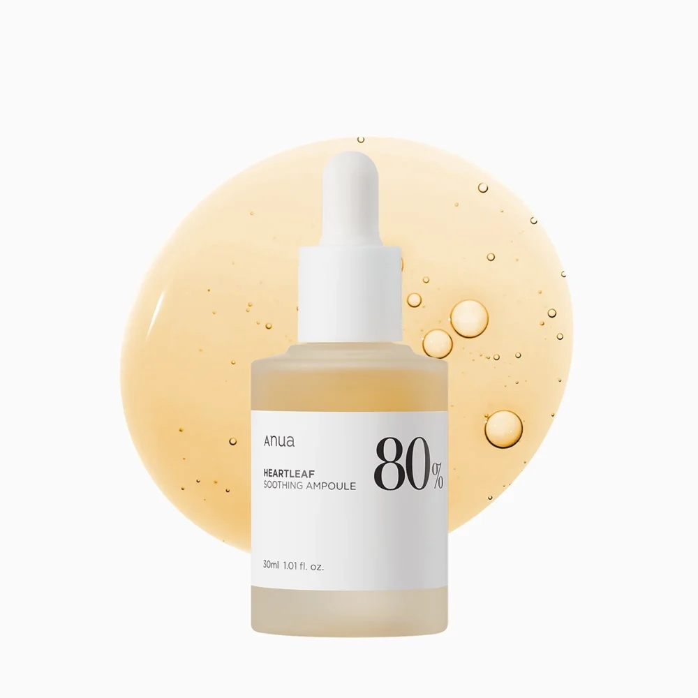 ANUA HEARTLEAF 80% MOISTURE SOOTHING AMPOILE