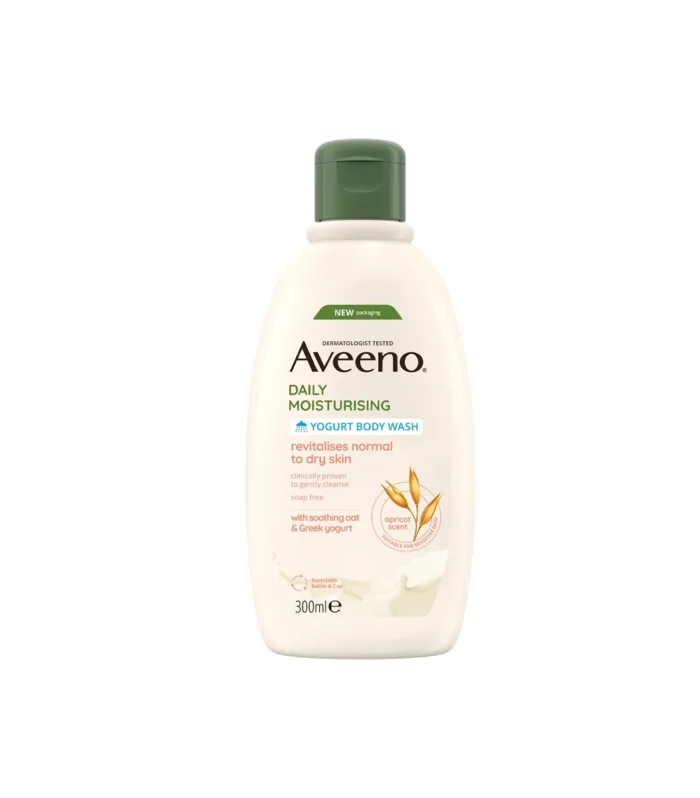 AVEENO BODY WASH 300ML DAILY MOISTURISING YOGURT