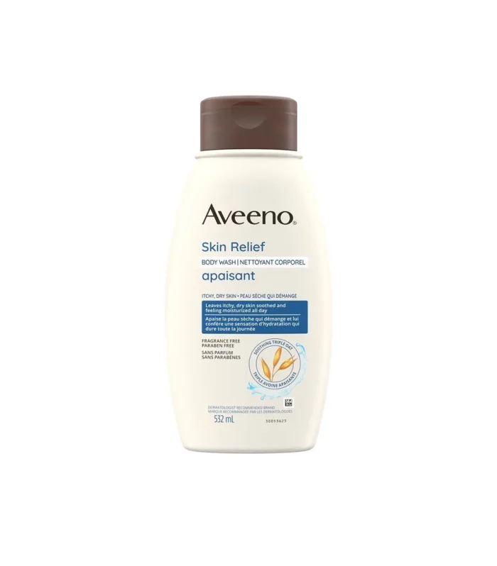 AVEENO BODY WASH 532ML SKIN RELIEF DRY SKIN