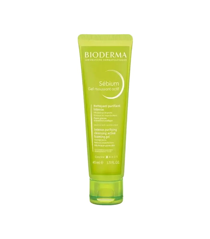 BIODERMA SEBIUM GEL 45ML MOUSSANT INTENSE CLEANSING