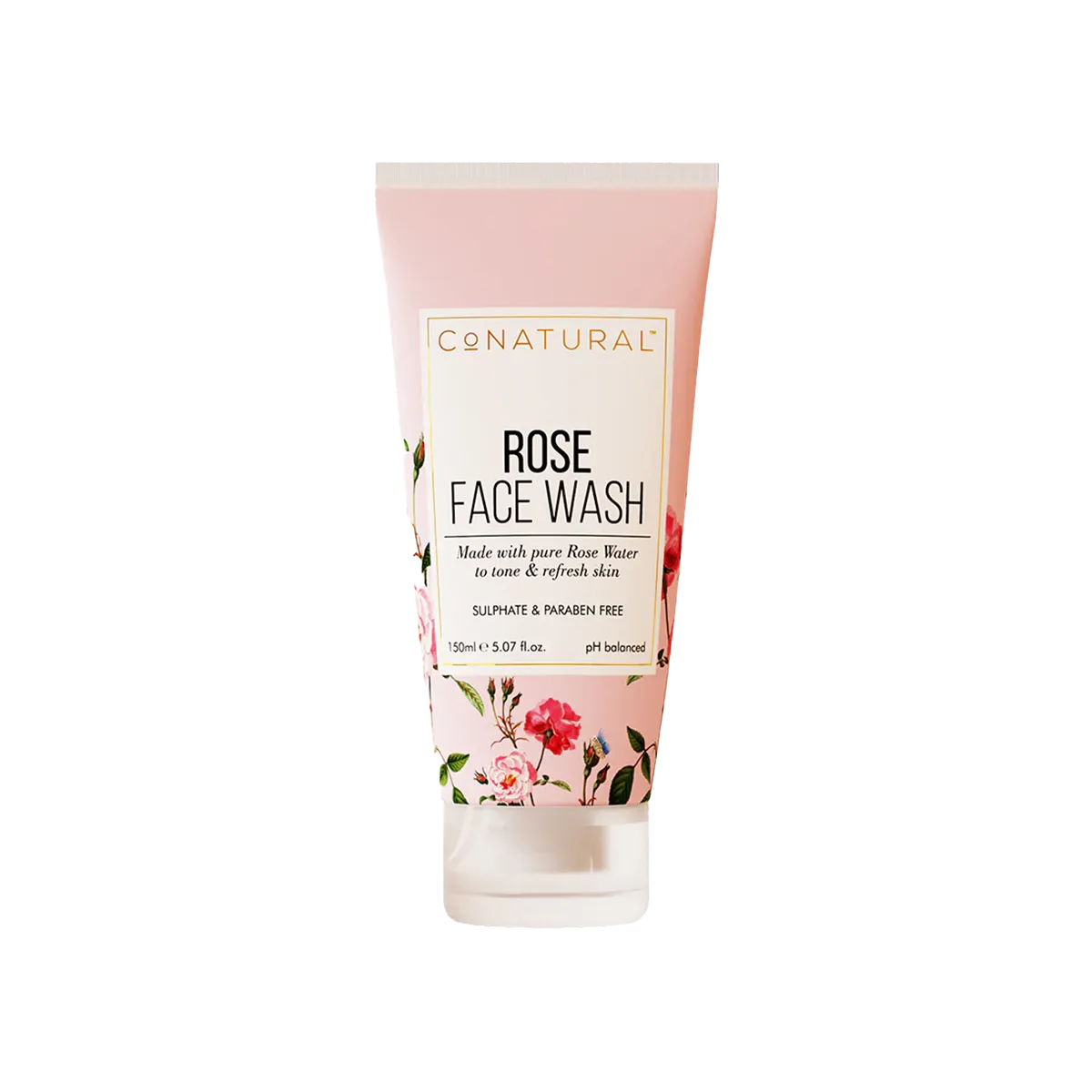 CONATURAL FACE WASH 150ML ROSE