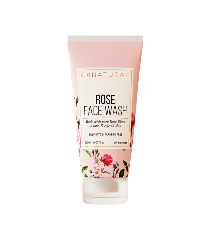 CONATURAL FACE WASH 60ML ROSE