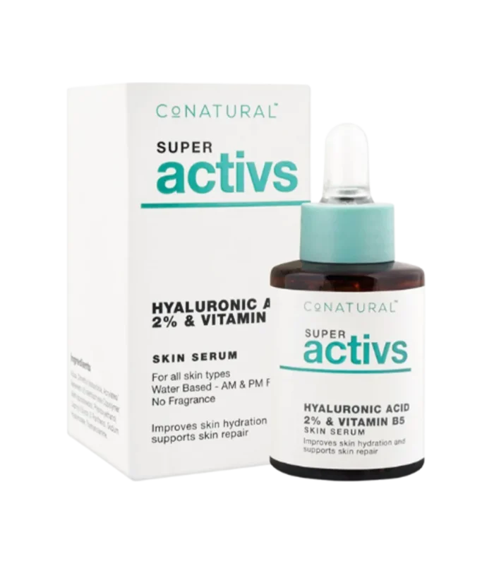 CONATURAL SUPER ACTIVS SKIN SERUM HYALURONIC ACID & VIT B5