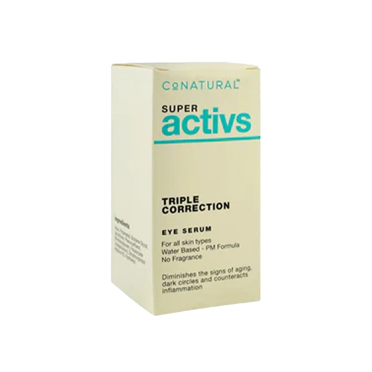 CONATURAL SUPER ACTIVS TRIPLE EYE SERUM 10ML