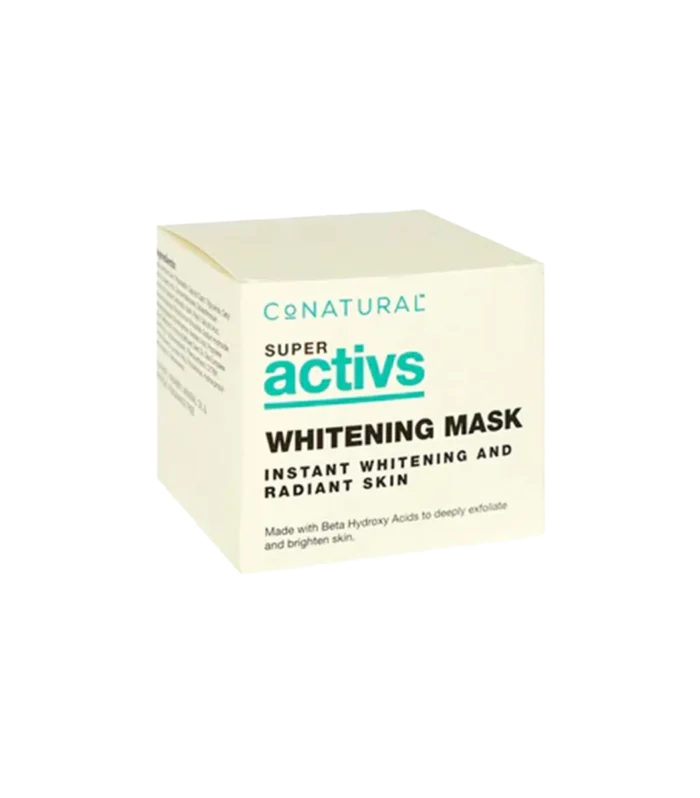 CONATURAL SUPER ACTIVS WHITENING MASK 50G