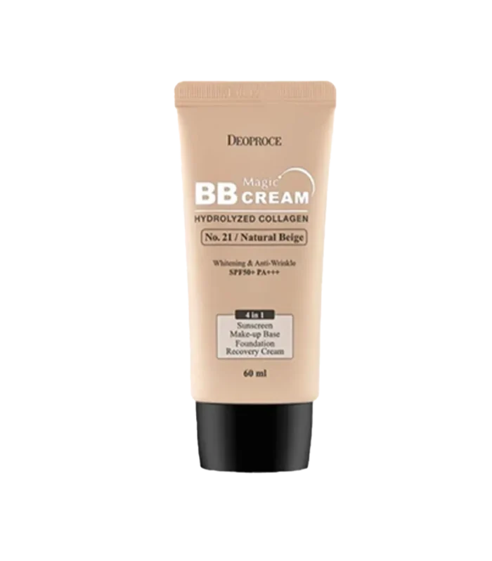 DEOPROCE BB BREAM MAGIC 4IN1 SPF50+ NO 21 NATURAL BEIGE 60ML