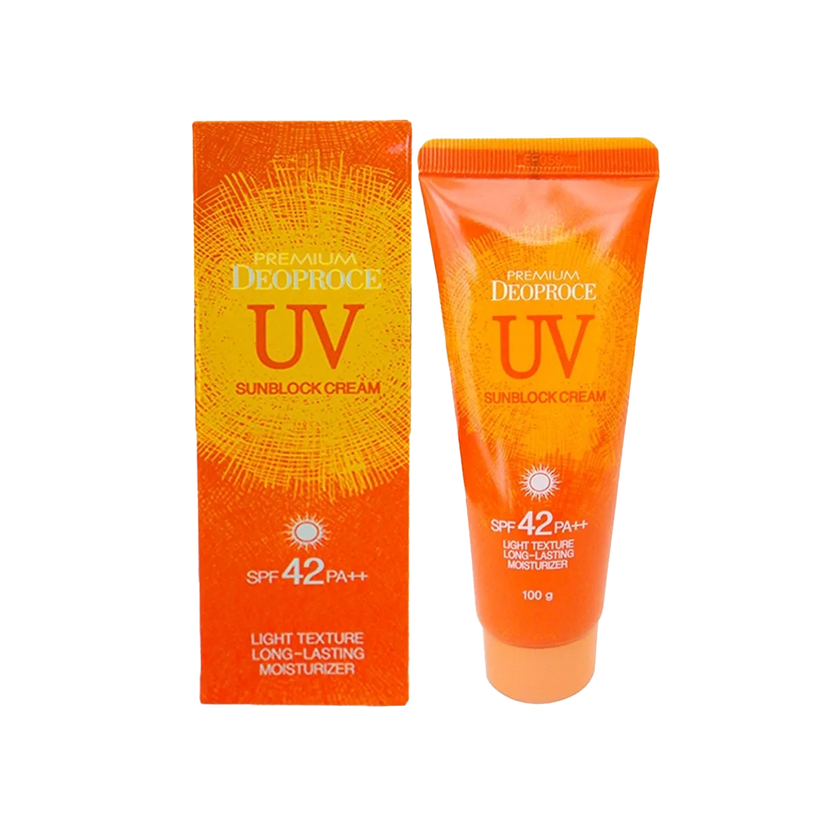 DEOPROCE UV SUNBLOCK CREAM SPF42+ 100G