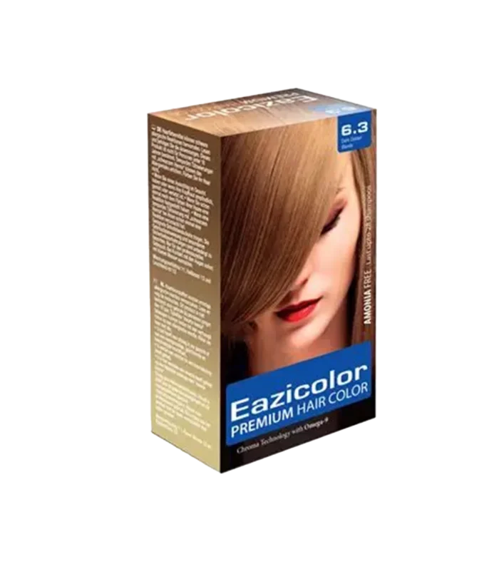 EAZICOLOR PREMIUM WOMEN HAIR COLOR 60ML 6.3