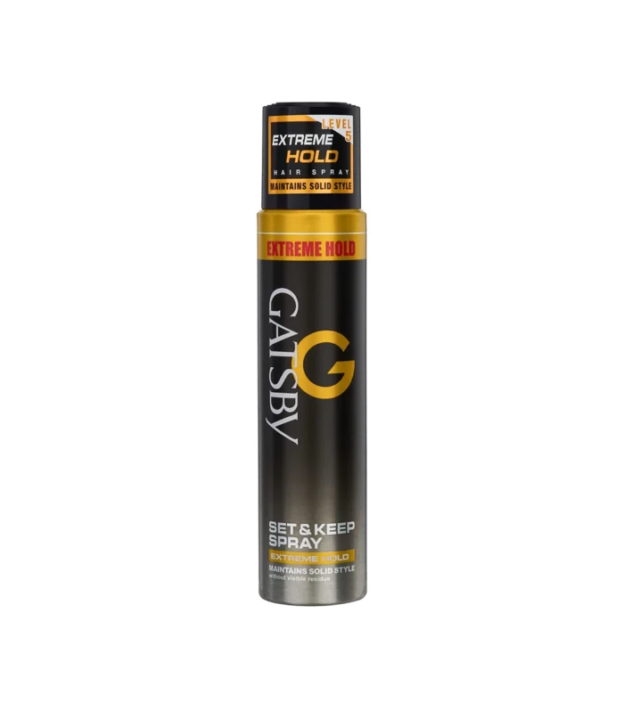 GATSBY HAIR SPRAY 250ML SET & KEEP EXTREME HARD
