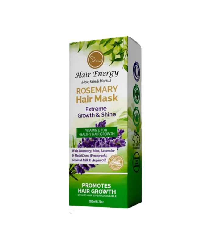 HAIR ENERGY HAIR MASK 200ML ROSEMARY