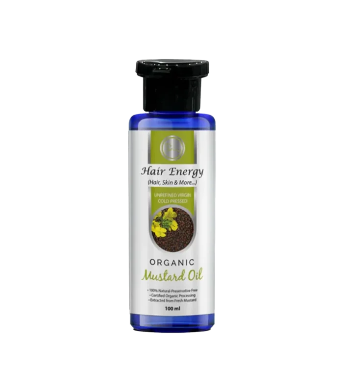 HAIR ENERGY ORGANIC MUSTARD OIL 100ML