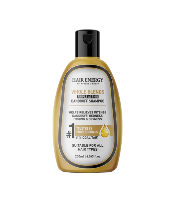 HAIR ENERGY SHAMPOO 200ML TRIPLE ACTION DANDRUFF KILLER