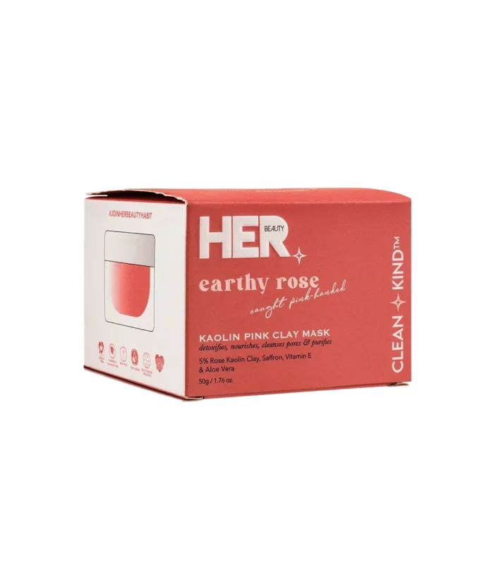 HER BEAUTY EARTHY ROSE CLAY MASK 50G