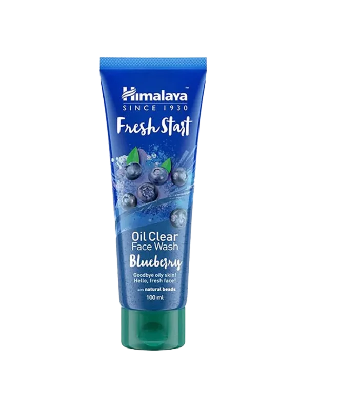 HIMALAYA FACE WASH 100ML FRESH START OIL CLEAR BLUEBERRY.