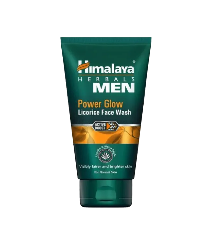 HIMALAYA FACE WASH 100ML MEN LICORICE POWER GLOW