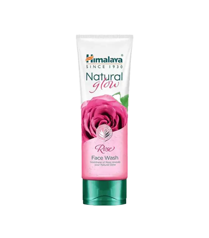 HIMALAYA FACE WASH 100ML ROSE NATURAL GLOW