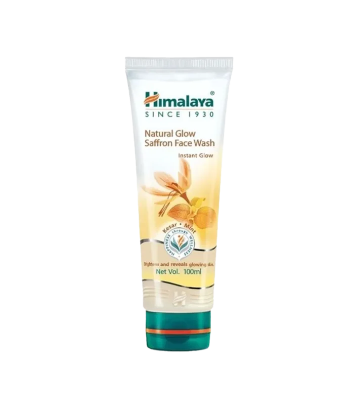 HIMALAYA FACE WASH 100ML SAFFRON NATURAL GLOW