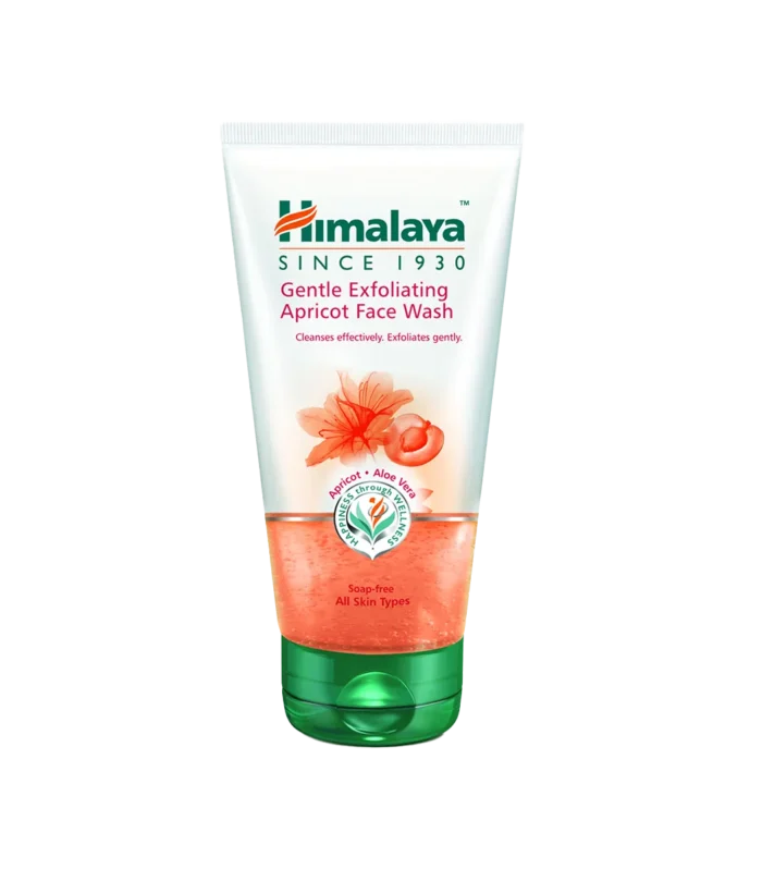 HIMALAYA FACE WASH 150ML APRICOT GENTLE EXFOLIATING