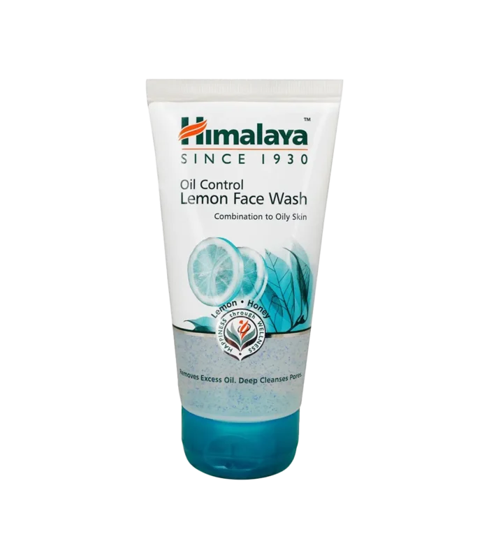 HIMALAYA FACE WASH 150ML LEMON OIL CONTROL.