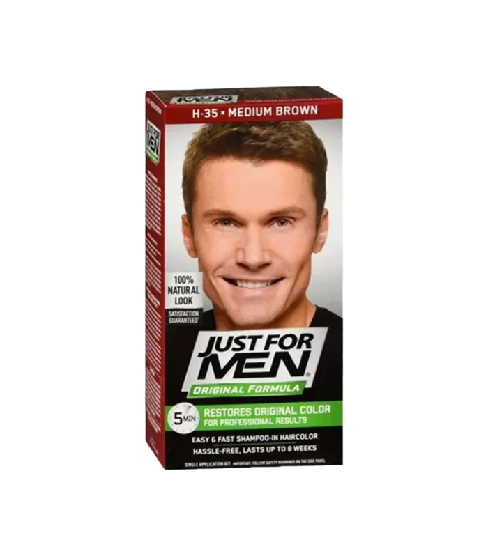 JUST FOR MEN COLOR HAIR MEDIUM BROWN