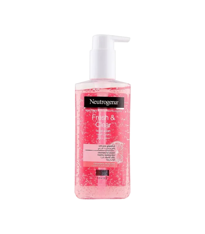 NEUTROGENA FRESH & CLEAR PINK GRAPERUIT FACIAL WASH 150ML