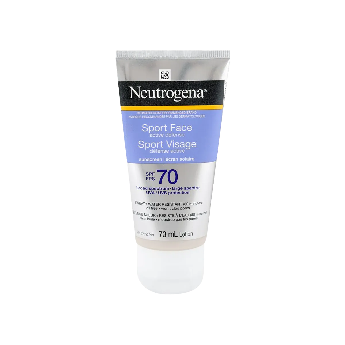 NEUTROGENA SUNSCREEN SPORT FACE LOTION SPF70 73ML