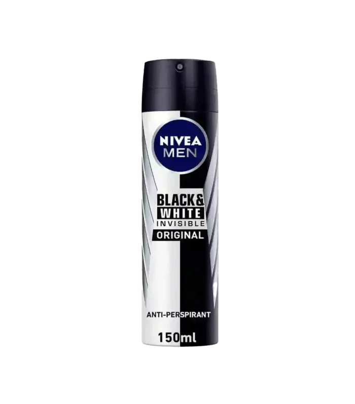 NIVEA BODY SPRAY 150ML BLACK & WHITE INVISIBLE ORIGINAL