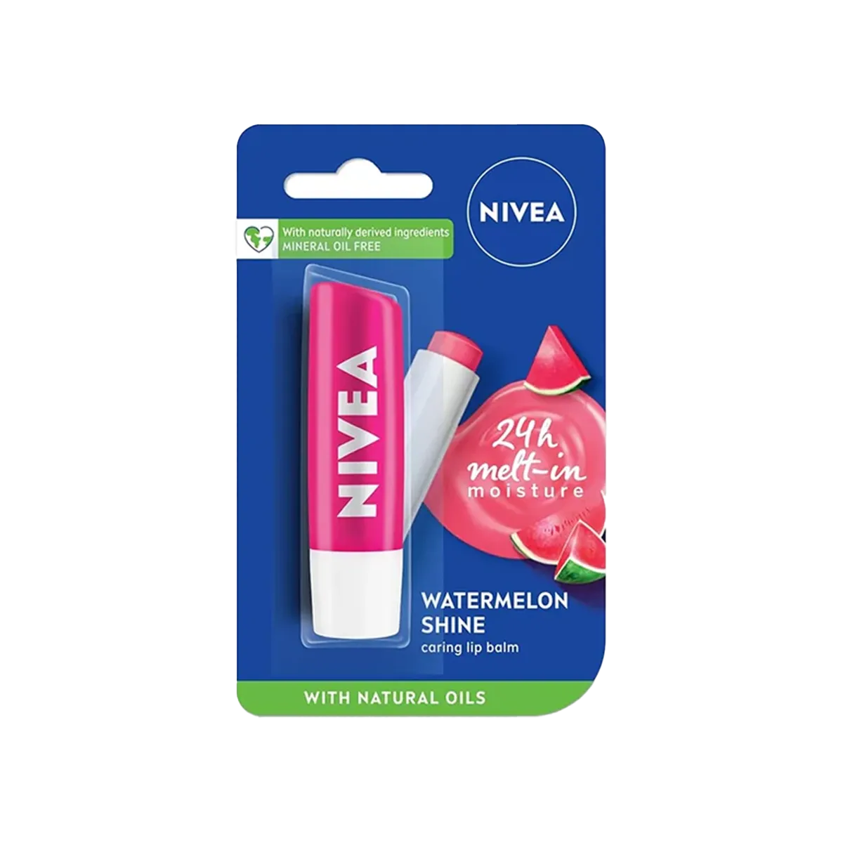 NIVEA LIP BALM 4.8GM WATERMELON