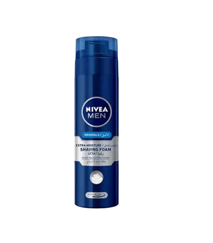 NIVEA MEN SHAVING FOAM 200ML ORIGINALS EXTRA MOISTURE