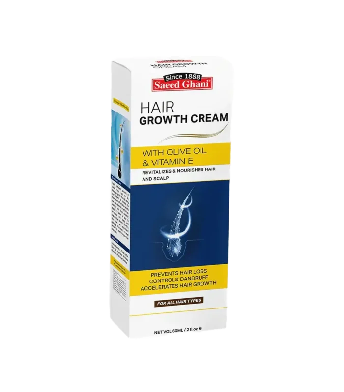 SAEED GHANI HAIR GROWTH CREAM 60ML OLIVE & VIT E