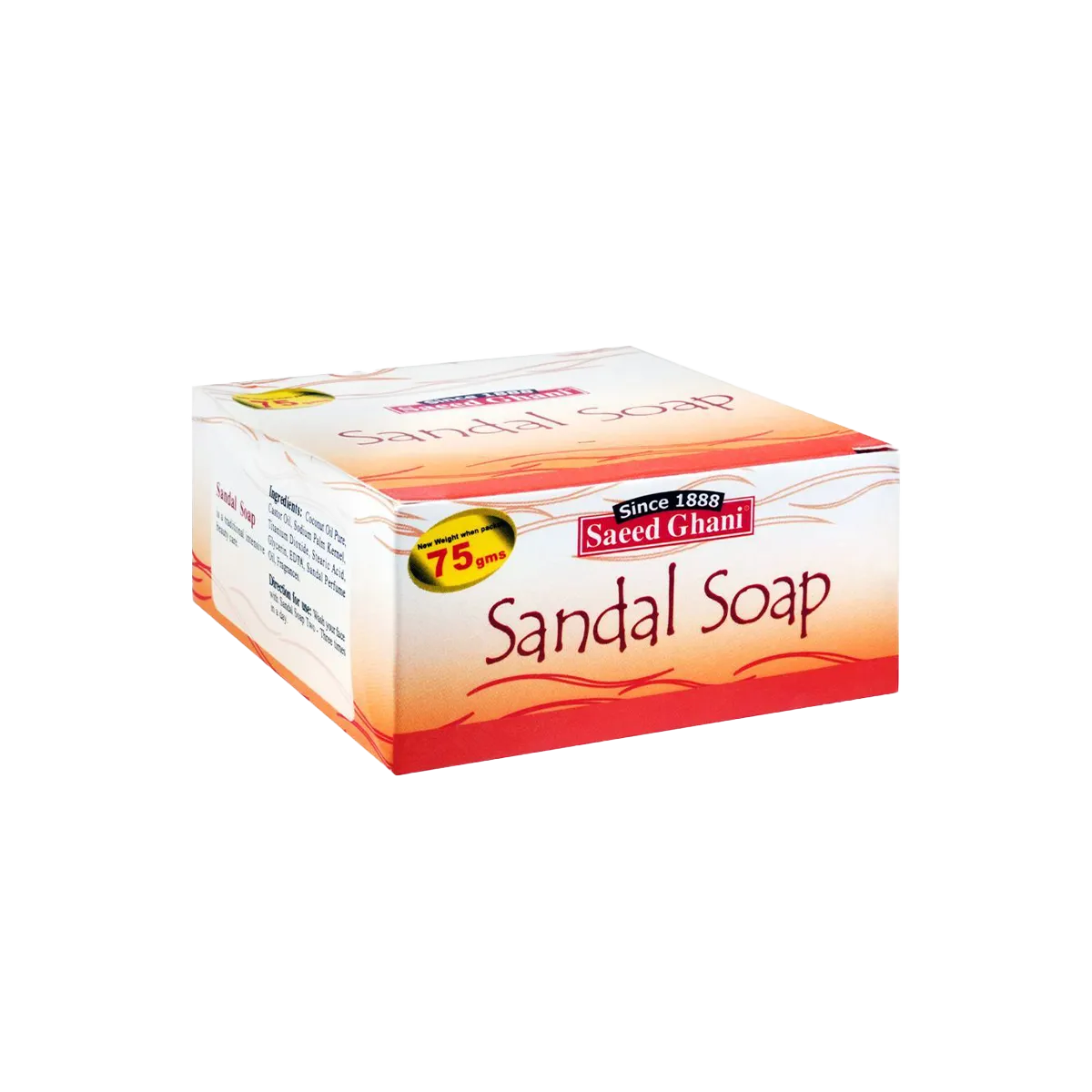 SAEED GHANI SOAP 75GM SANDAL