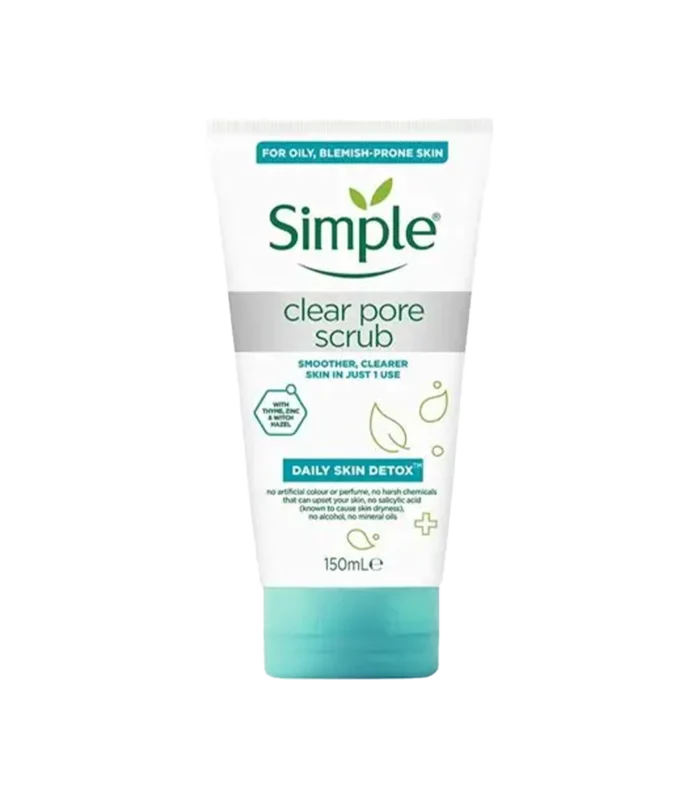 SIMPLE CLEAR PORE SCRUB 150ML