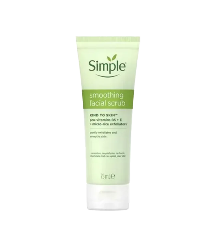SIMPLE FACIAL SCRUB 75ML KIND TO SKIN SMOOTHING