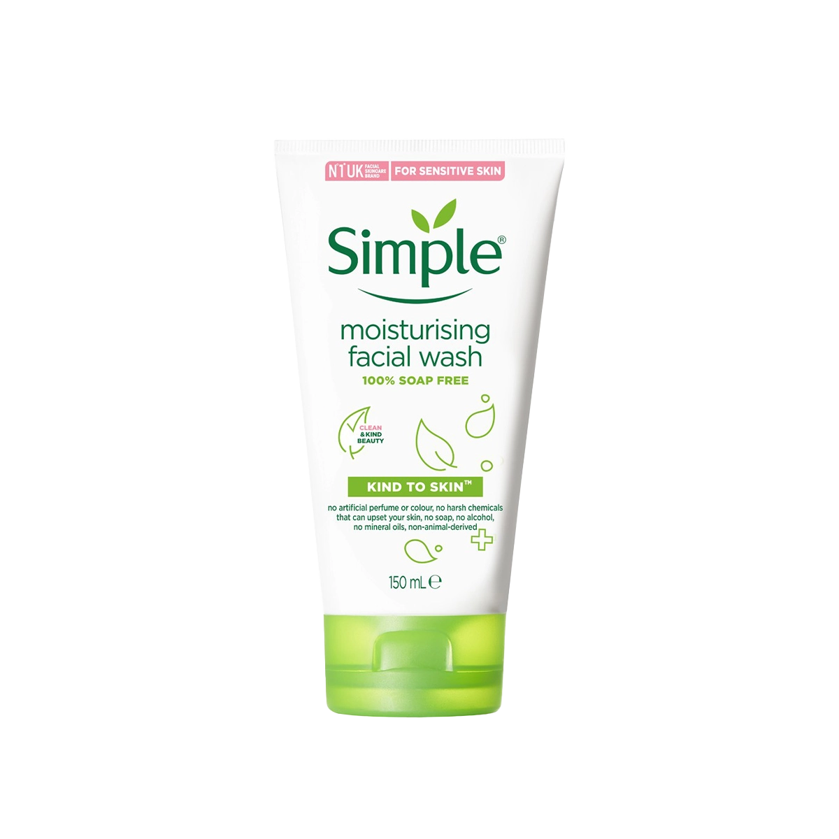 SIMPLE FACIAL WASH 150ML MOISTURISING