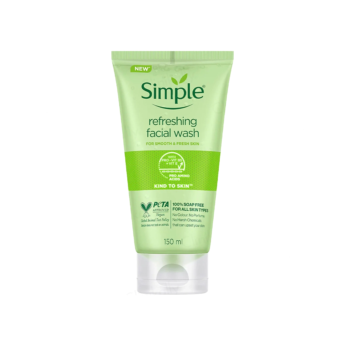SIMPLE FACIAL WASH 150ML REFRESHING