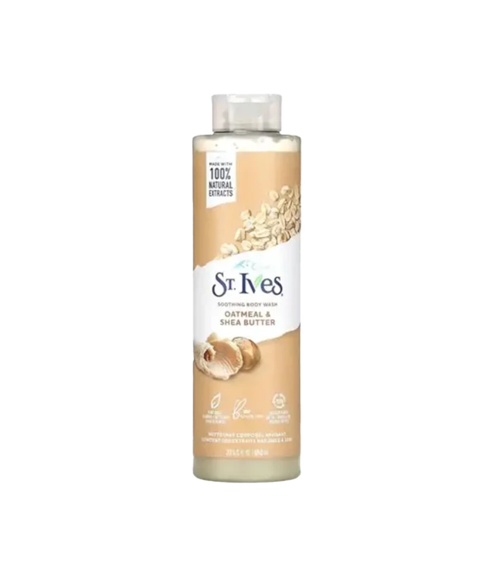 STIVES USA BODY WASH 473ML OATMEAL & SHEA BUTTER