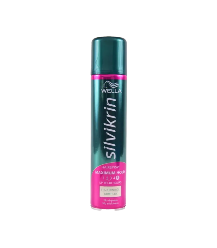 WELLA SILVIKRIN HAIR SPRAY 250ML MAXIMUM HOLD